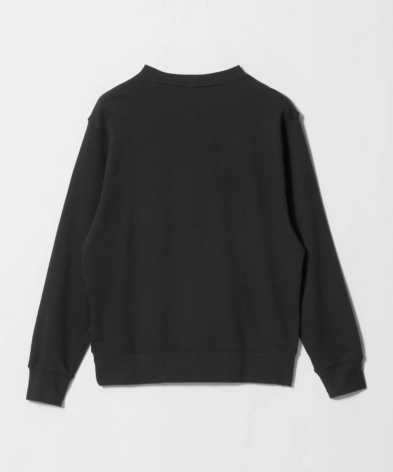 Мужской свитшот с длинным рукавомNIKE Club Long Sleeve Crew, Black — фото 2
