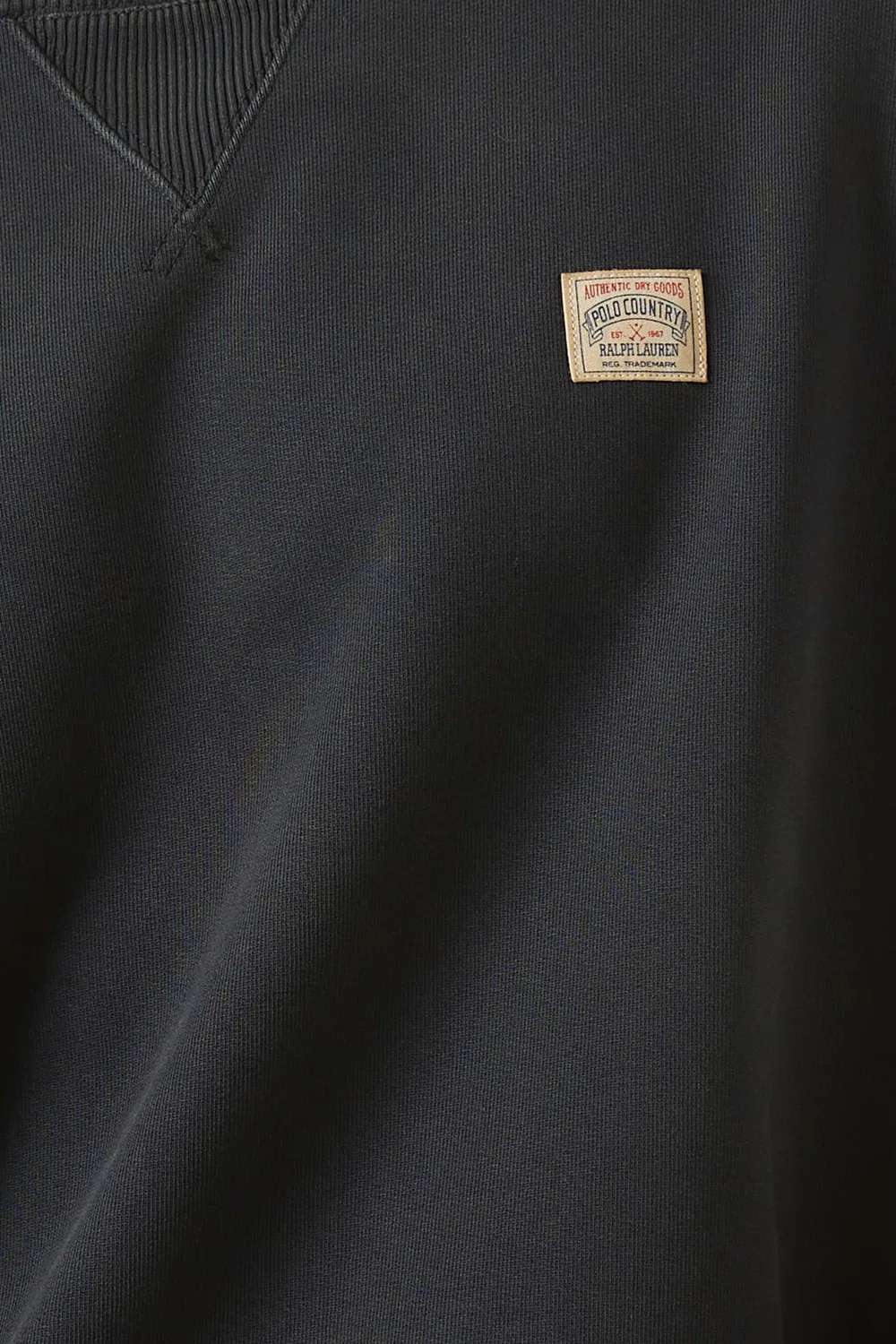 Свитшот свободного кроя из футера Polo Ralph Lauren — фото 4