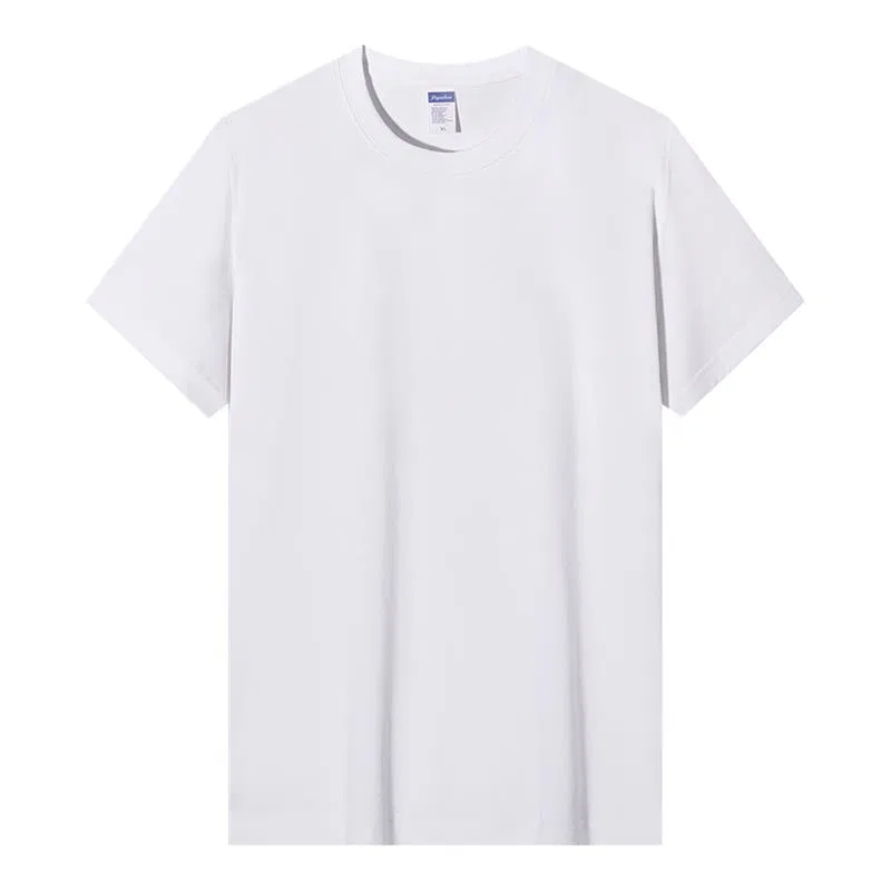 Детская футболка с круглым вырезом T Shirts Unisex Crew Neck Moderate Sugarfunk, Upgraded White
