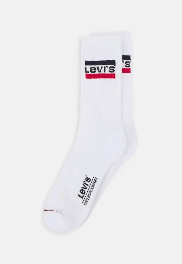 Носки стандартного кроя с логотипом, комплект из 2 пар Levi'S, белый