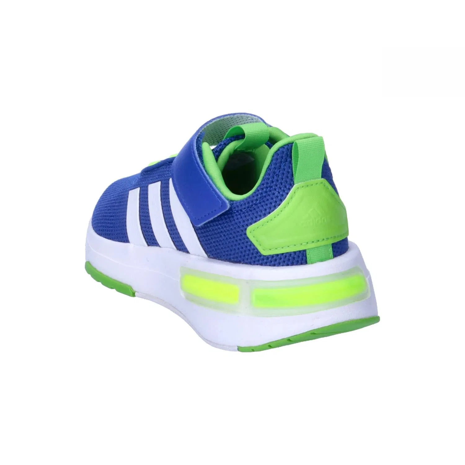 Детские кроссовки для мальчиков на шнурках Racer Tr23 Adidas, Team Royal Blue Cloud White Lime — фото 4