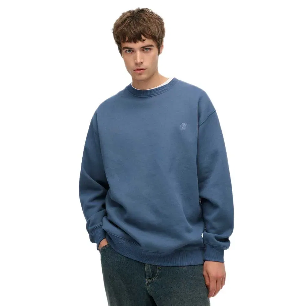 Мужской свитшот оверсайз Blank Superdry, Blue