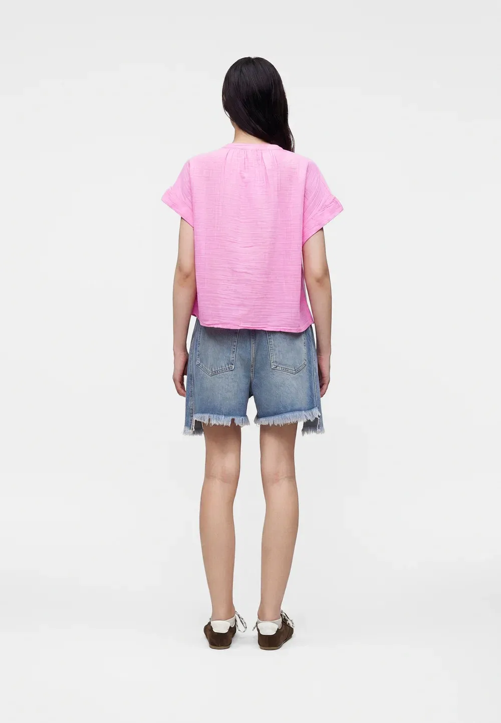 Марля - блузка Gap, May Pink — фото 3