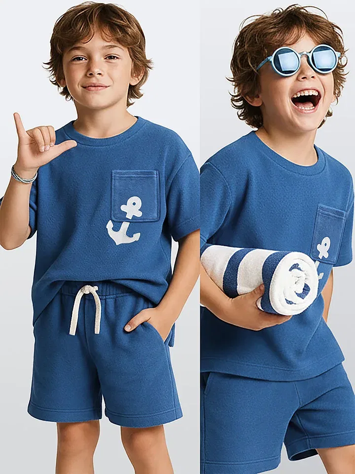 Комплект одежды синий Denokids, синий