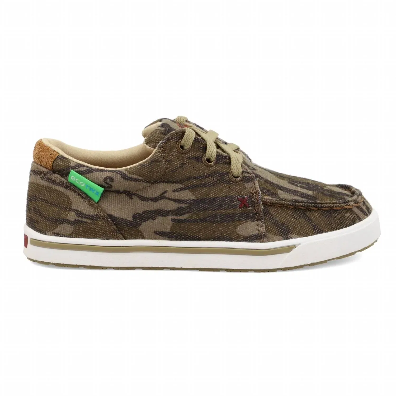 Детские кроссовки с принтом Kid's Kicks Bottomland Sneaker TWISTED X, Camo — фото 2