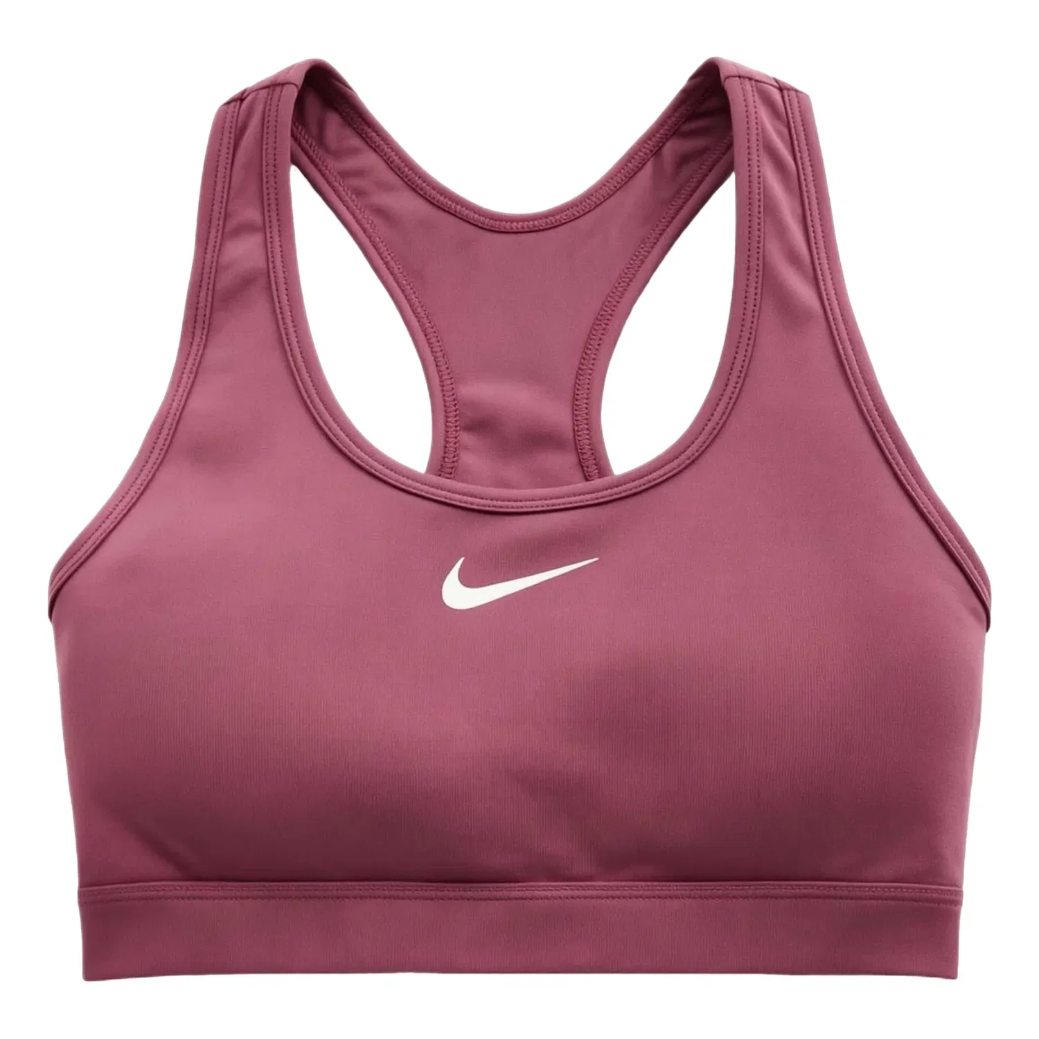 Бюстгальтер Swoosh Medium-Support Padded Sports Bra 'Pink Smoke White' Nike, Pink Smoke/White