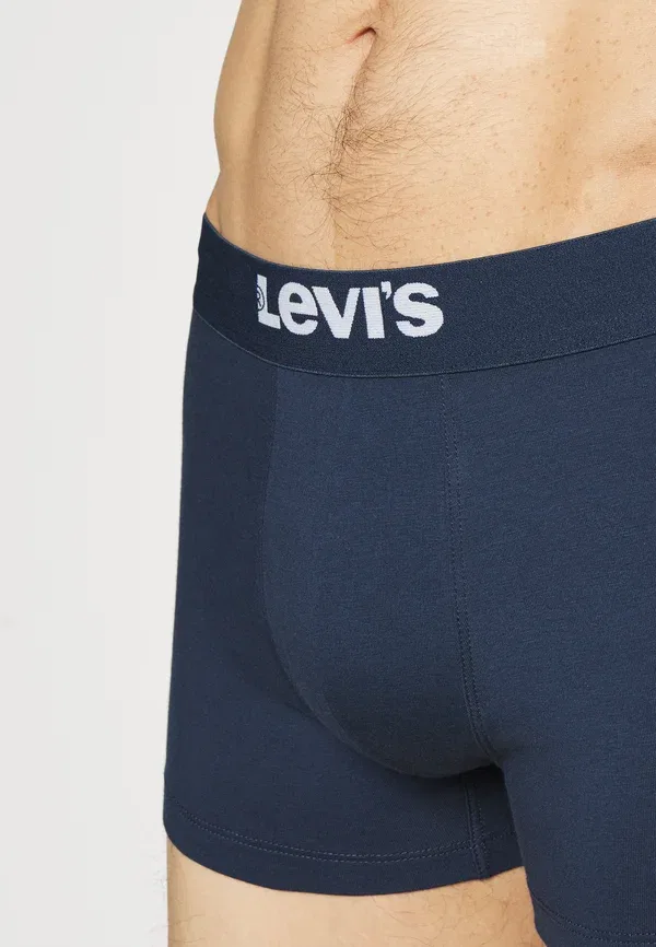 Мужские базовые плавки, комплект из 2 штук - плавки Levi'S, темно-синий — фото 4