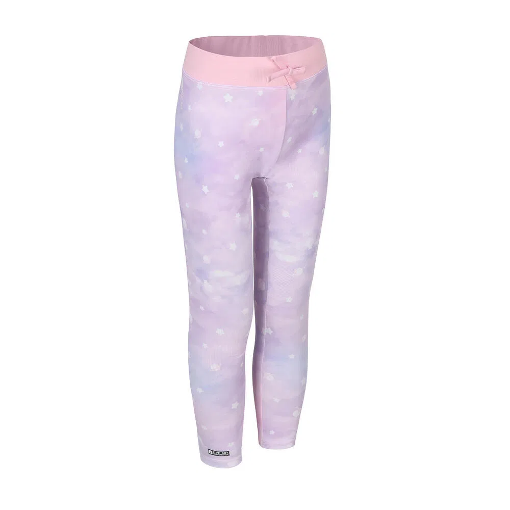 Детские штаны с длинными штанинами OLAIAN500 Collection DECATHLON, Pink/Light Crystal Pink — фото 4