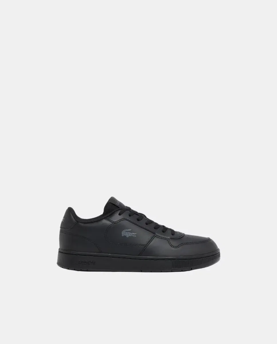 Детские кроссовки для мальчиков с синтетическим верхом Court Ace Lacoste, Negro