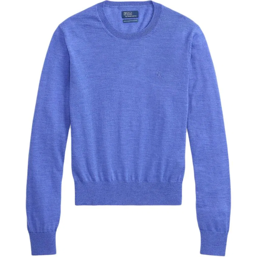 Женский свитер с круглым вырезом Blue Polo Ralph Lauren, Blue