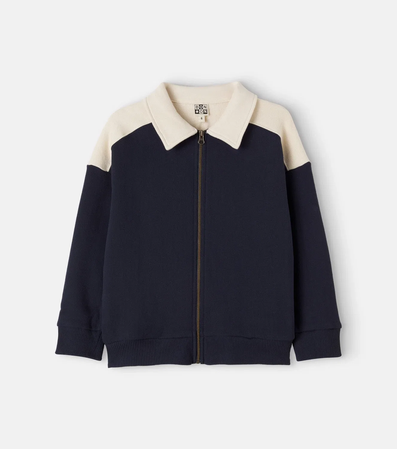 Джемпер на молнии Prime Bonton, синий