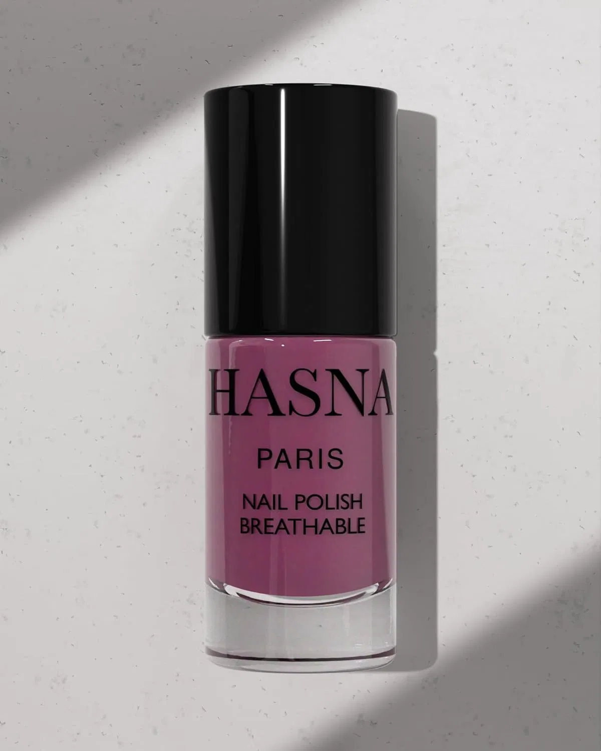 Дышащий лак для ногтей Hasna Paris светло-розовый халяль Hasna Cosmetics, Lightpink — фото 2