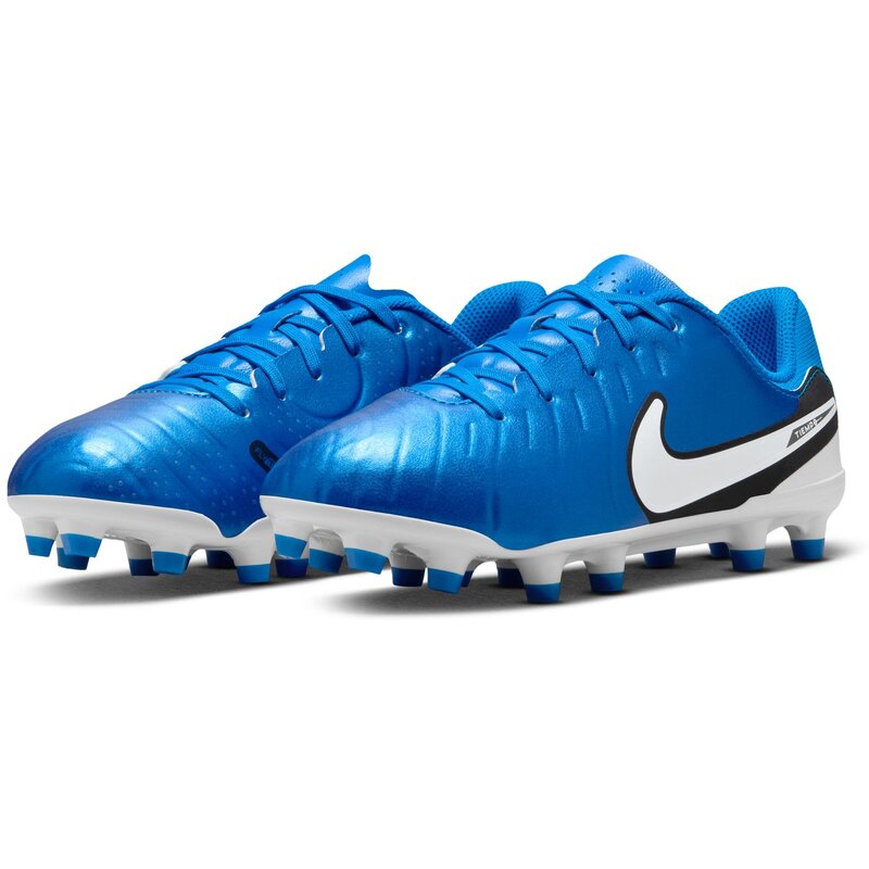 Футбольные бутсы для газона jr legend 10 academy fg/mg Nike, мультиколор — фото 4