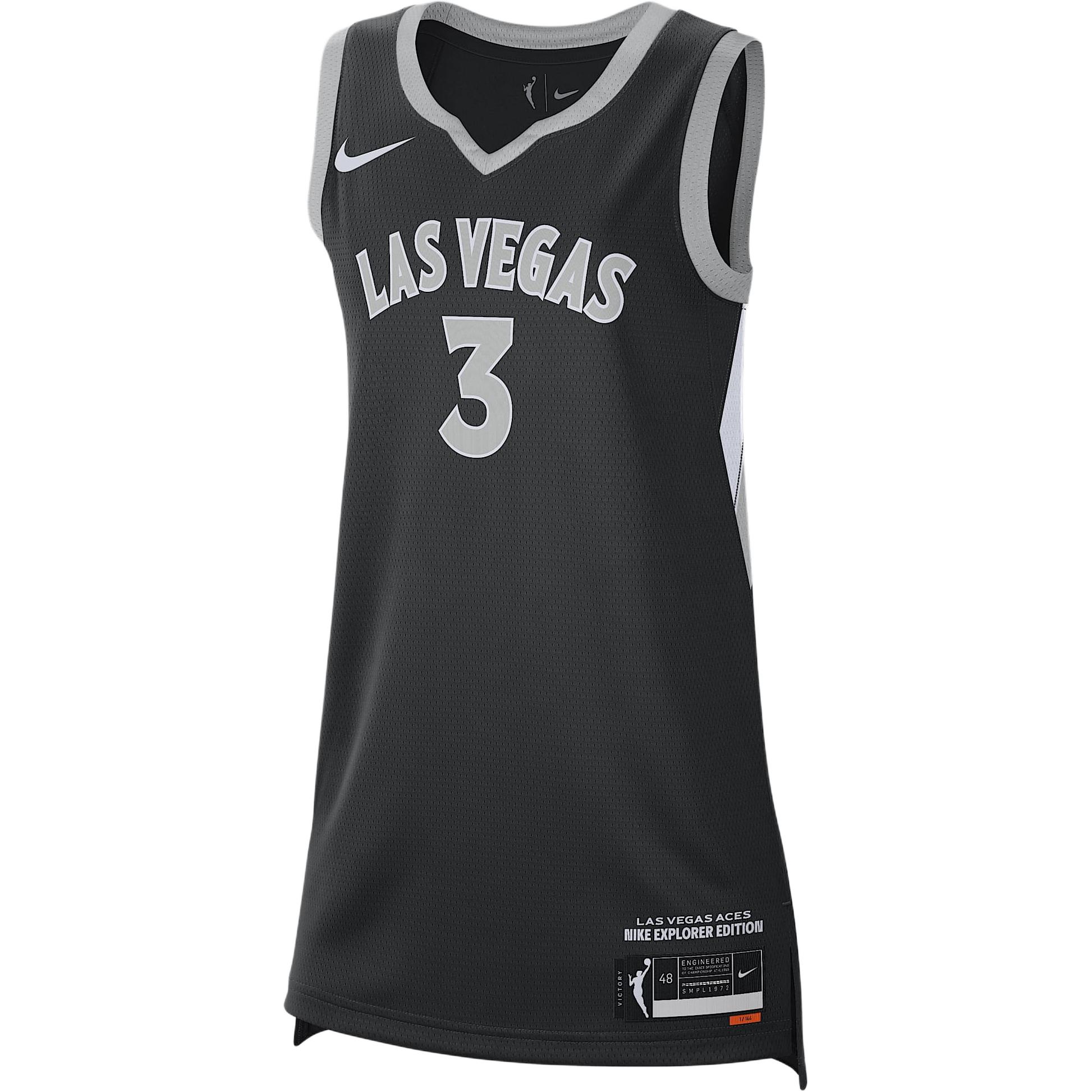 

Джерси Candace Parker Las Vegas Aces 2023 Dri-FIT WNBA Victory Nike, черный