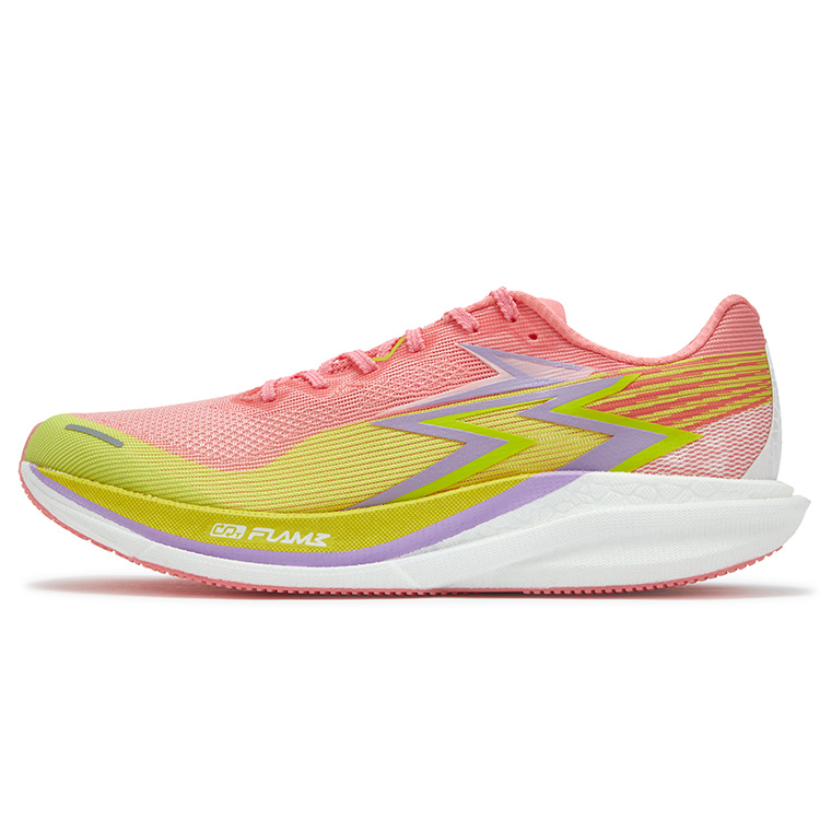 

Blitz Speed 4 Pro с амортизацией, устойчивые к истиранию, дышащие низкие кроссовки с пластиной Fiberglass и эластичной промежуточной подошвой Nylon 361°, neon светло-coral