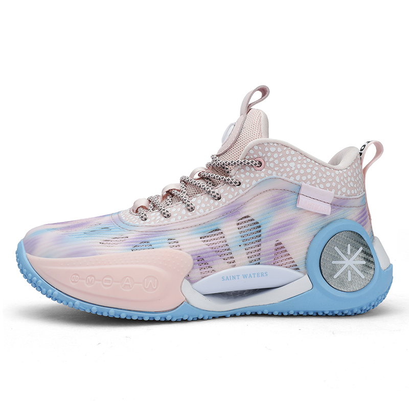 

Легкие баскетбольные кроссовки Rebound Low Top для подростков SAINT WATERS, розовый