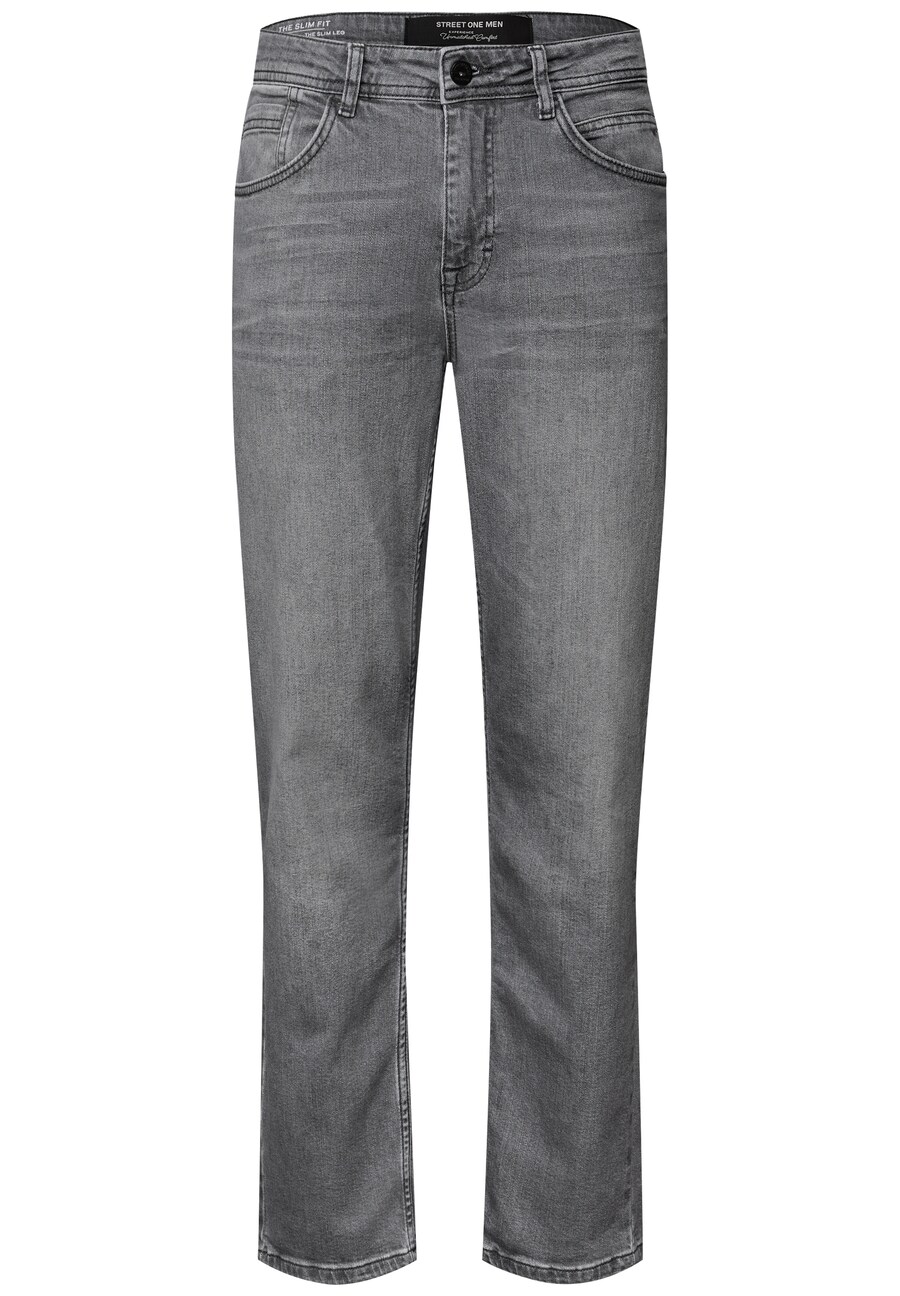 

Узкие джинсы Street One MEN, mottled grey