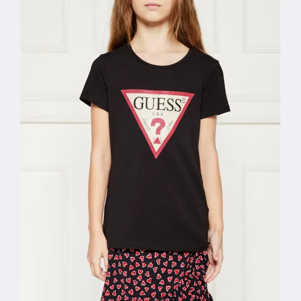 

Футболка стандартного кроя Guess, черный