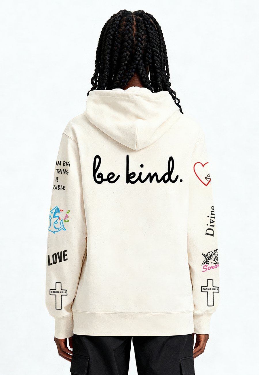 

Толстовка Mira Paris TATTOO BE KIND EMBROIDERY, Off-White/Beige, Белый, Толстовка Mira Paris TATTOO BE KIND EMBROIDERY, Off-White/Beige