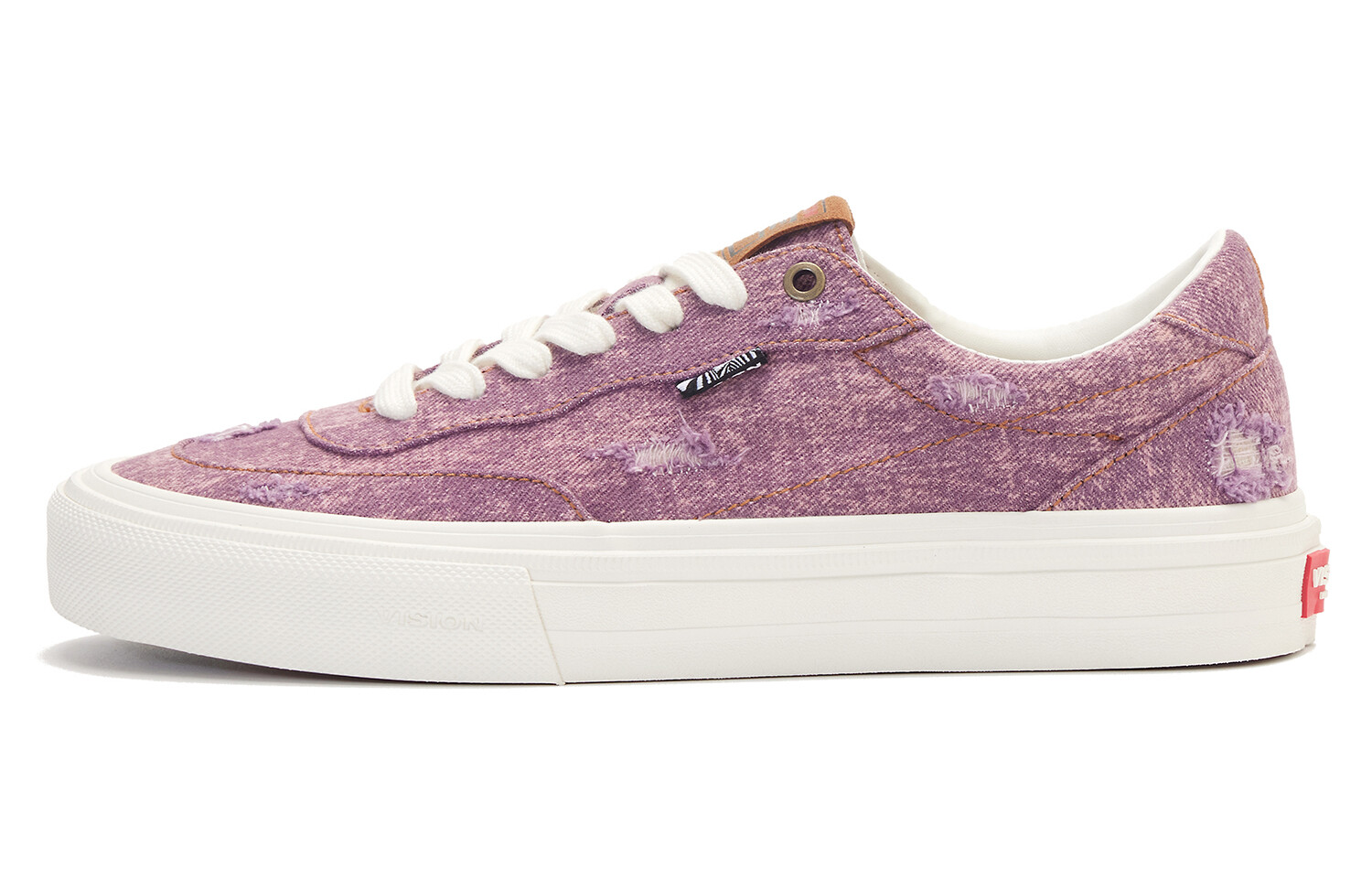 

Скейтбордические кеды Flat Top Unisex Low-Go Purple Vision Street Wear