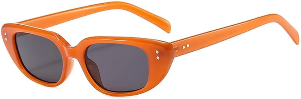 

Солнцезащитные очки LVTFCO, классические ретро-очки для женщин, винтажные, для путешествий, маленькие прямоугольные, женские очки с защитой от УФ-излучения UV400, C2