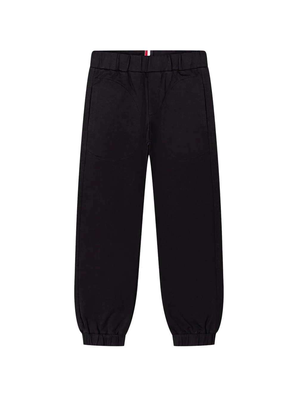 

Спортивные брюки с нашивкой-логотипом Moncler Enfant, черный