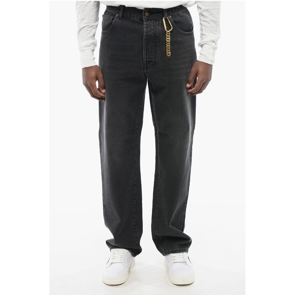 

Джинсы MARK Stone Washed Regular Fit с цепочкой 23 см Darkpark, Black