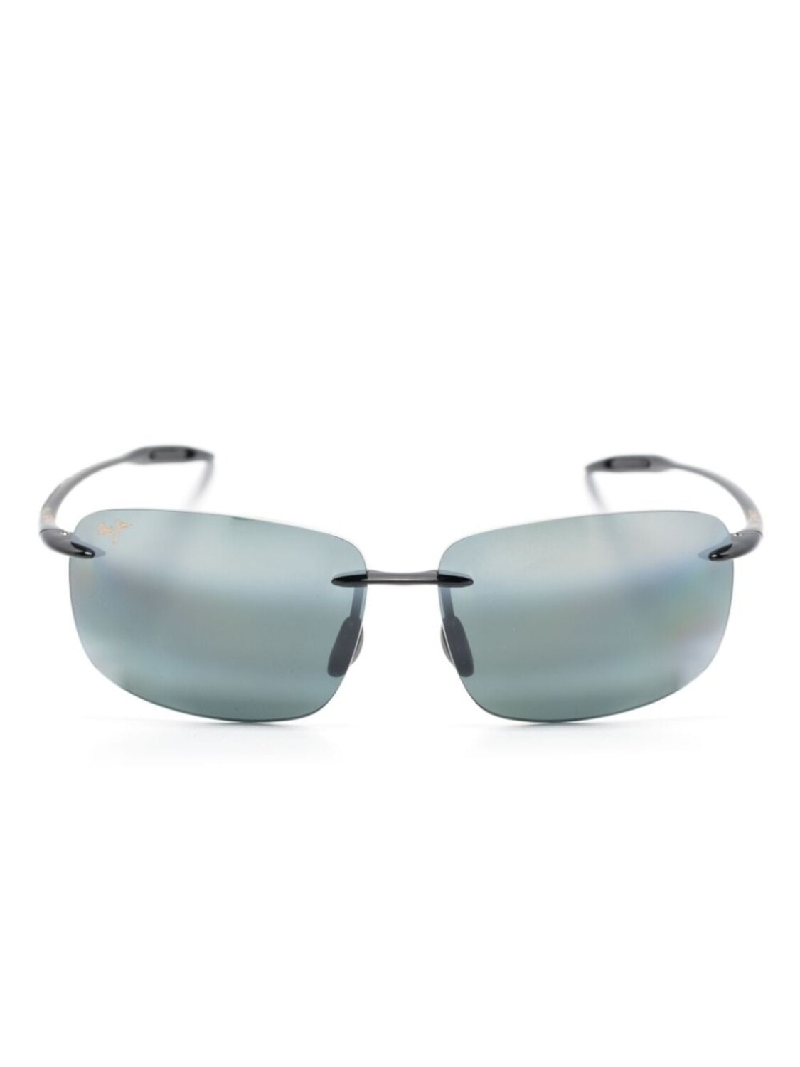

Maui Jim солнцезащитные очки Breakwall в прямоугольной оправе, черный