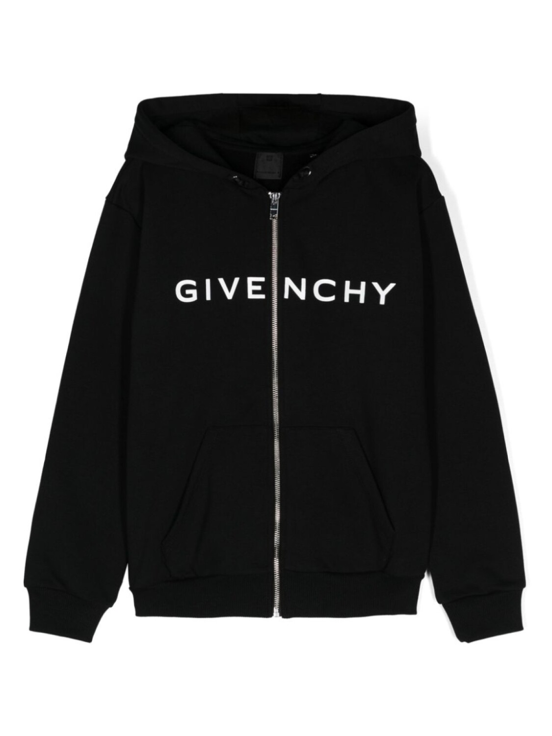 

Givenchy Kids хлопковая толстовка с логотипом, черный