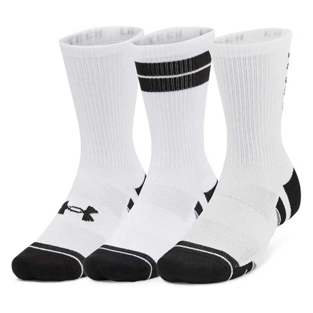 

Носки Under Armour Performance Tech Nov crew 3 pairs, белый