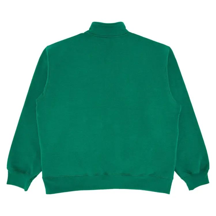 Пуловер Supreme Collegiate Half Zip Pullover 'Light Pine', зеленый — фото 2