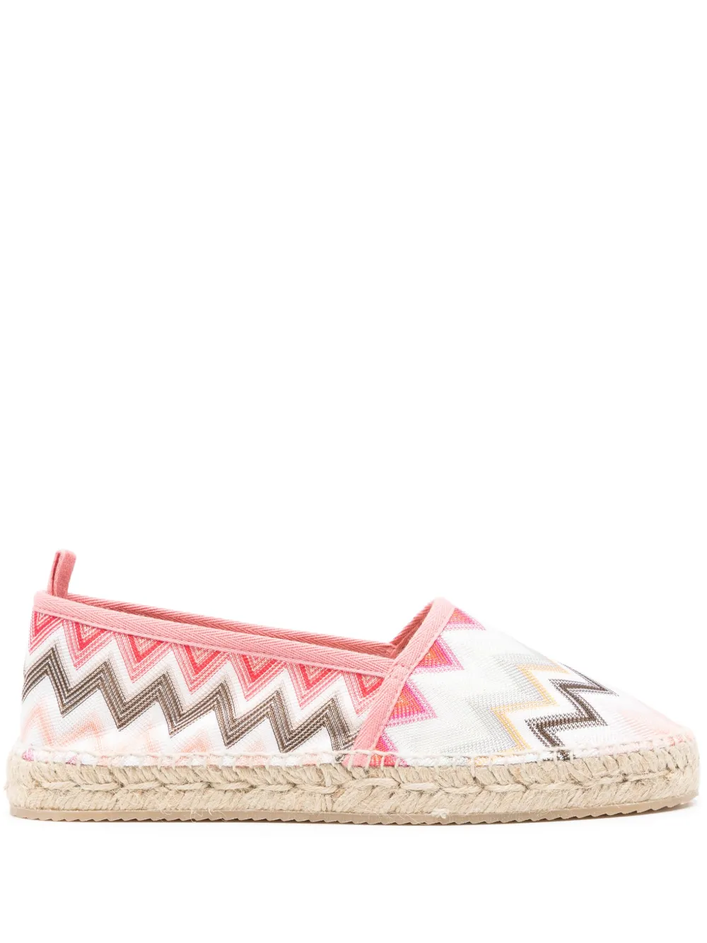 Эспадрильи с узором зигзаг Missoni, белый