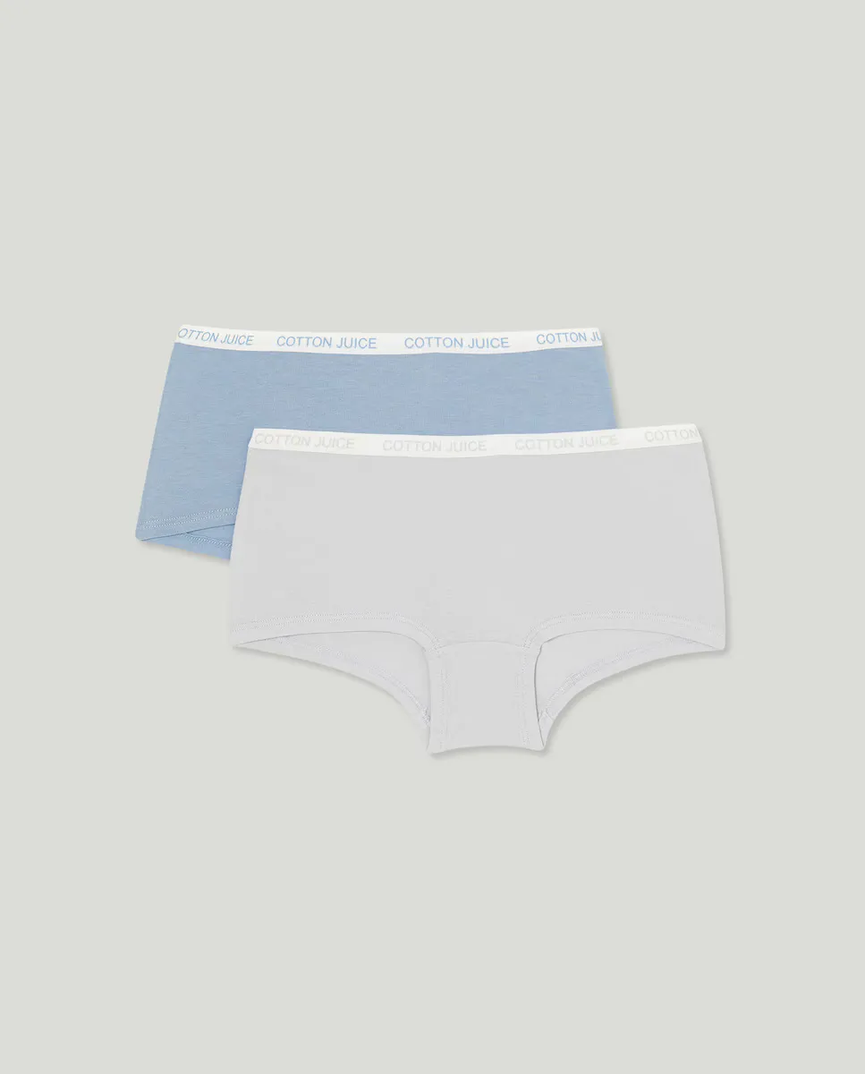 

Комплект из 2 шорт для девочек Cotton Juice, мультиколор