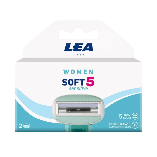 

Сменные бритвенные головки Women Soft 5 для женщин (2 шт.) Lea
