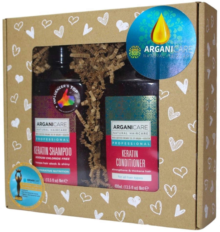 

Arganicare, Набор косметики для волос, 2 шт.