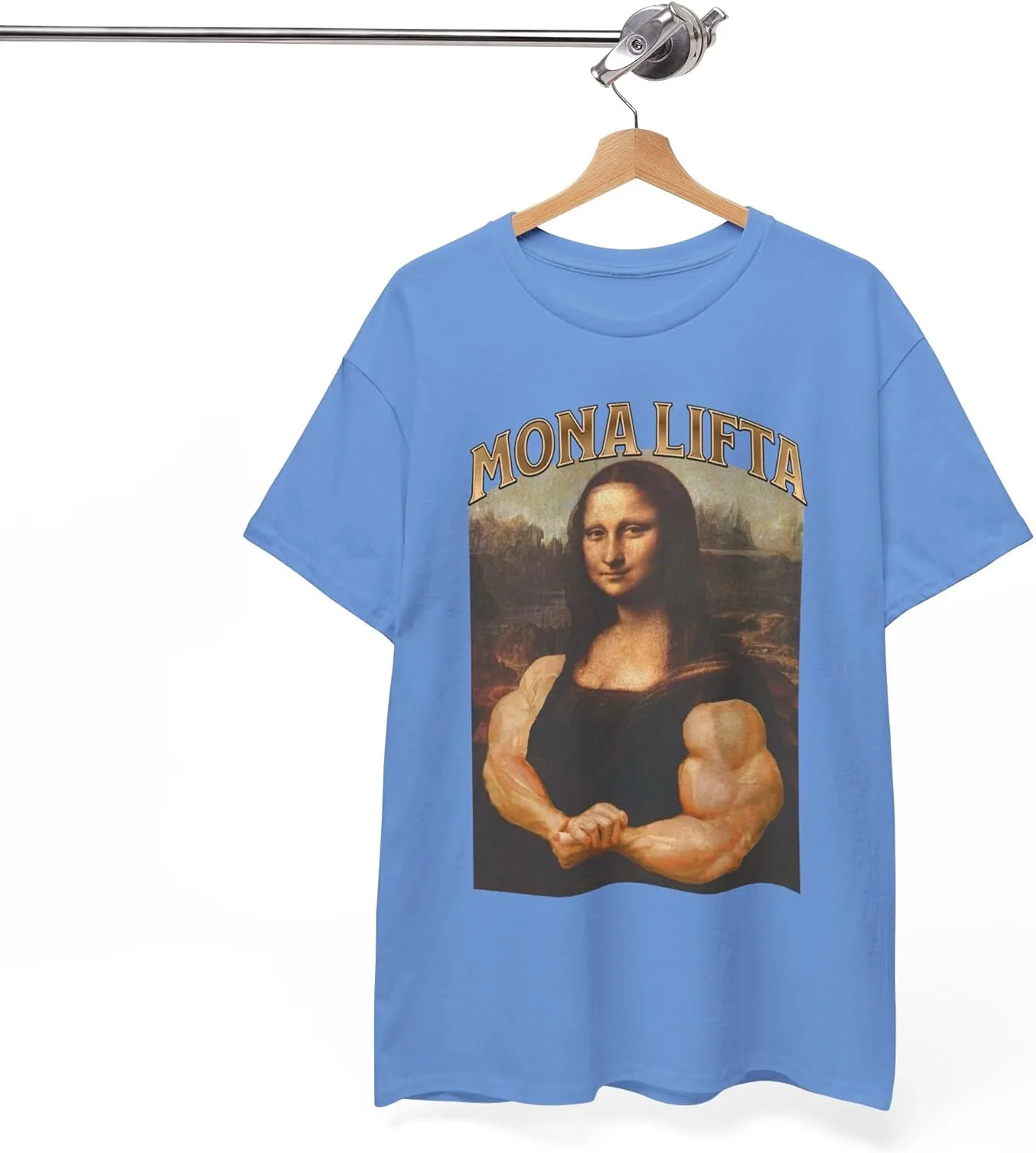 Футболка Mona Lifta, Funny Gym Shirt — фото 4