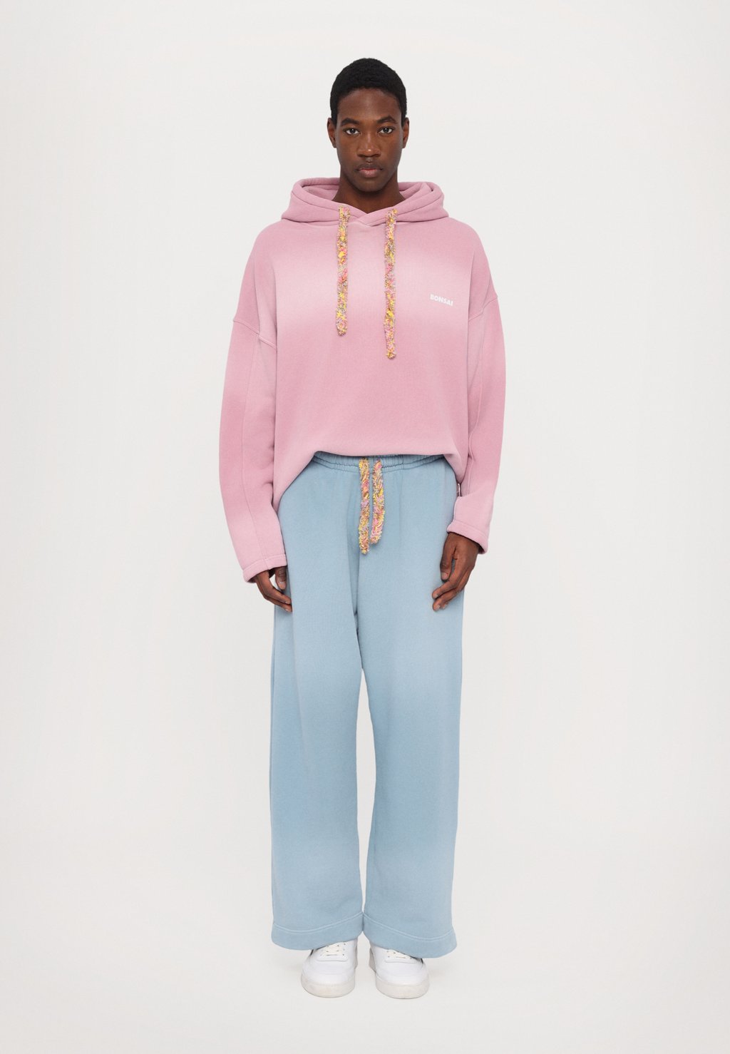 

Толстовка с капюшоном SPRAY CROPPED OVERSIZE FIT UNISEX Bonsai, синий