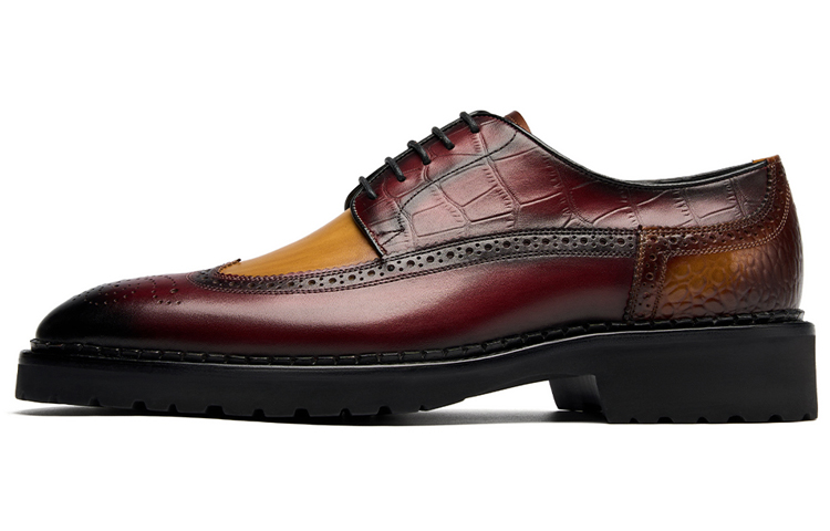 

Roberta Di Camerino Туфли мужские низкие бордовые