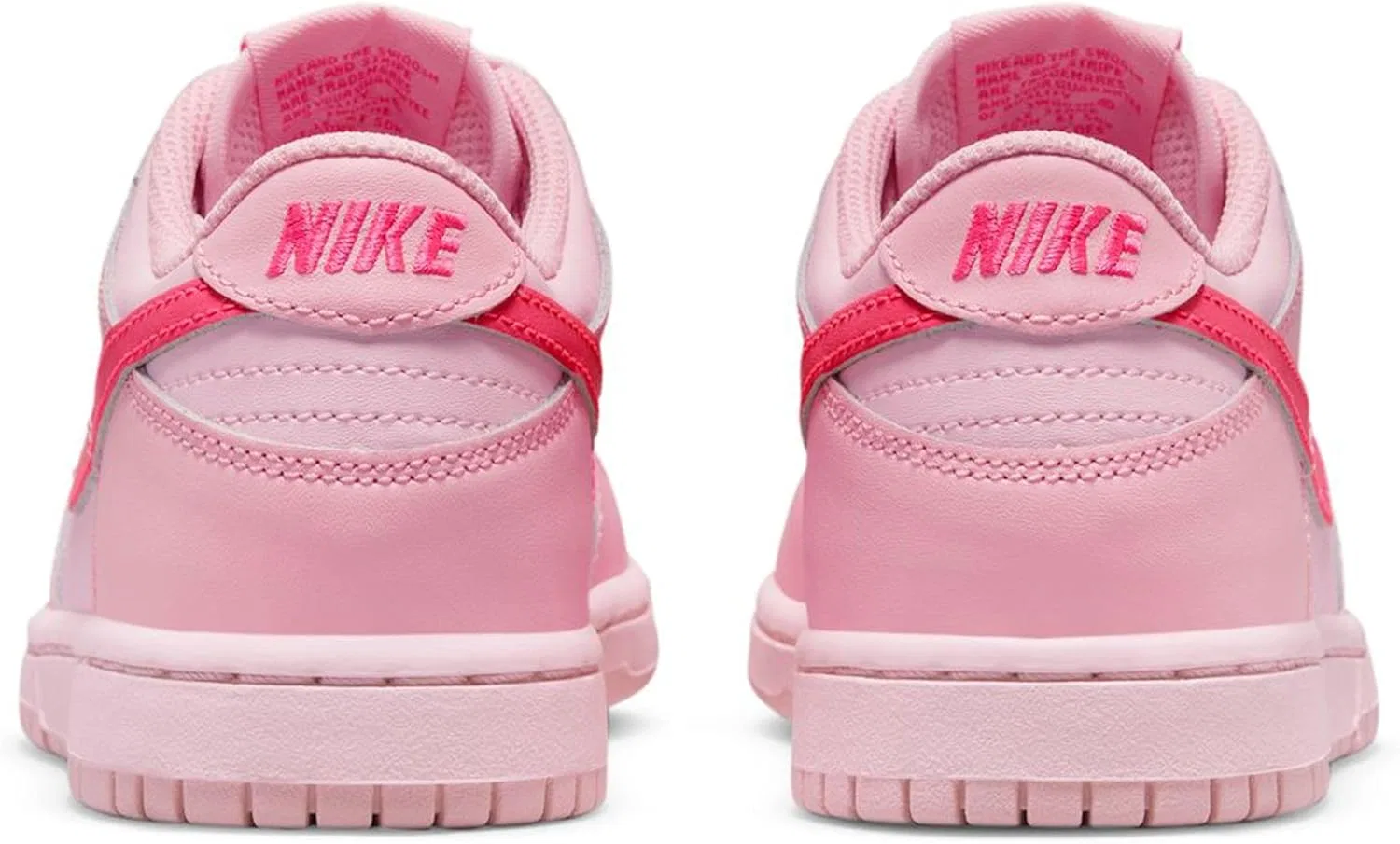 Кроссовки Nike Dunk Low, Med Soft Pink/Pink Foam — фото 4