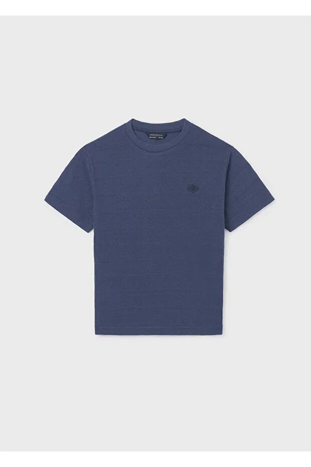Детская футболка с квадратным вырезом Mayoral, Navy Blue
