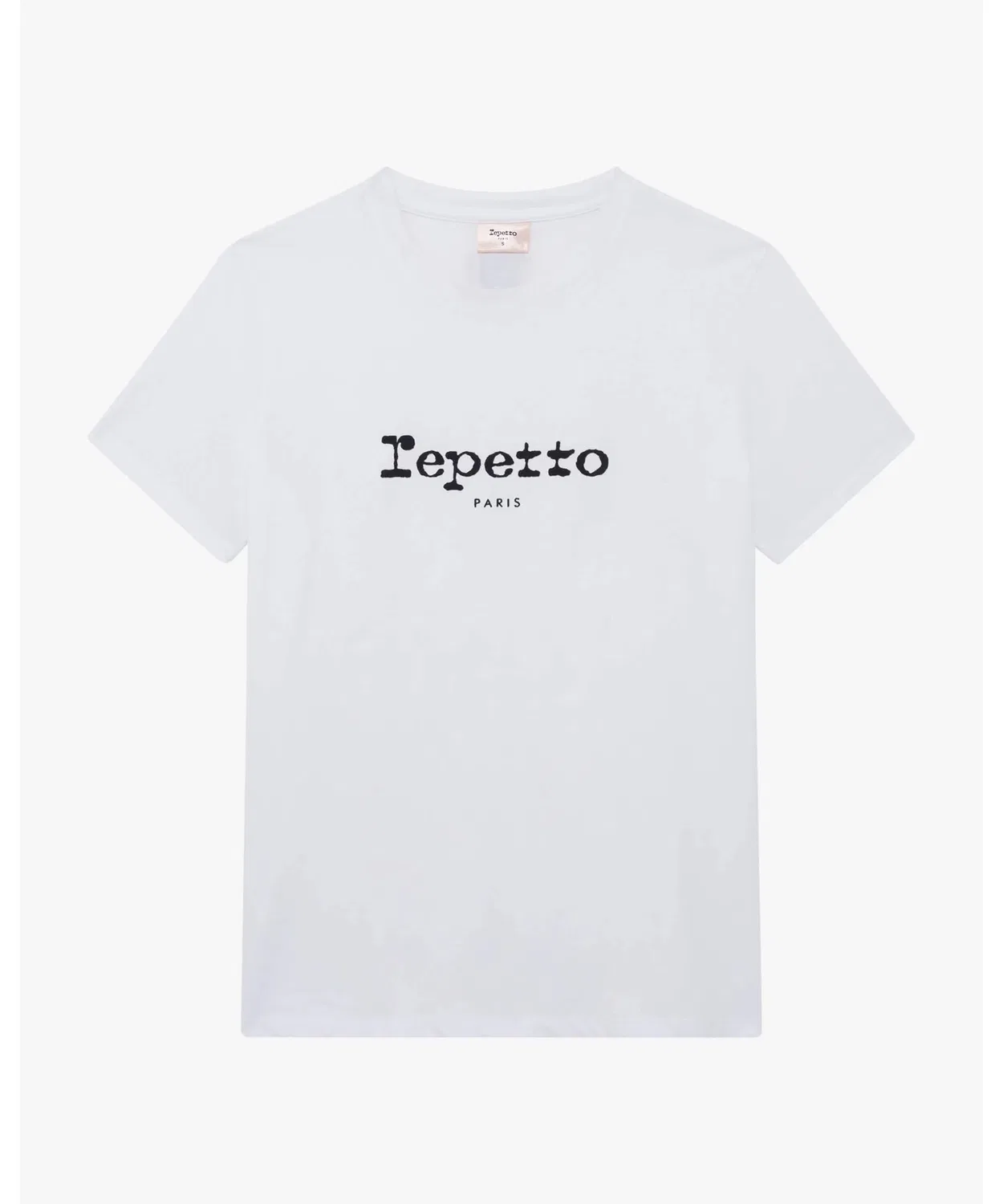 Детская футболка с логотипом Repetto, Белая