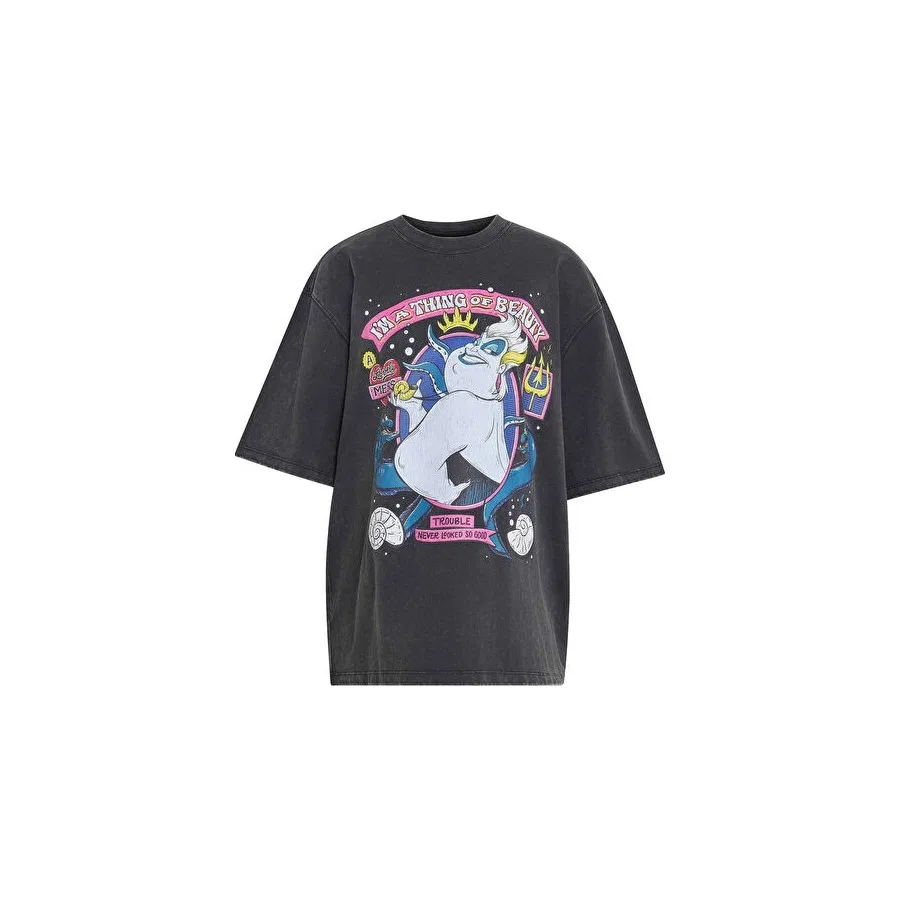 Футболка с принтом Disney Villains adidas, Черный — фото 3