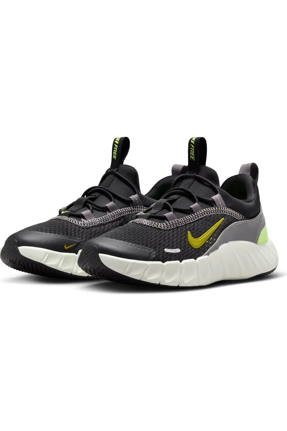 Детские кроссовки гибридные Free Ride Nike, 005 Black/Sfnqtz