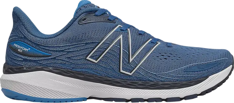

Кроссовки New Balance Fresh Foam X 860v12 'Oxygen Blue', синий, Синий;серый, Кроссовки New Balance Fresh Foam X 860v12 'Oxygen Blue', синий