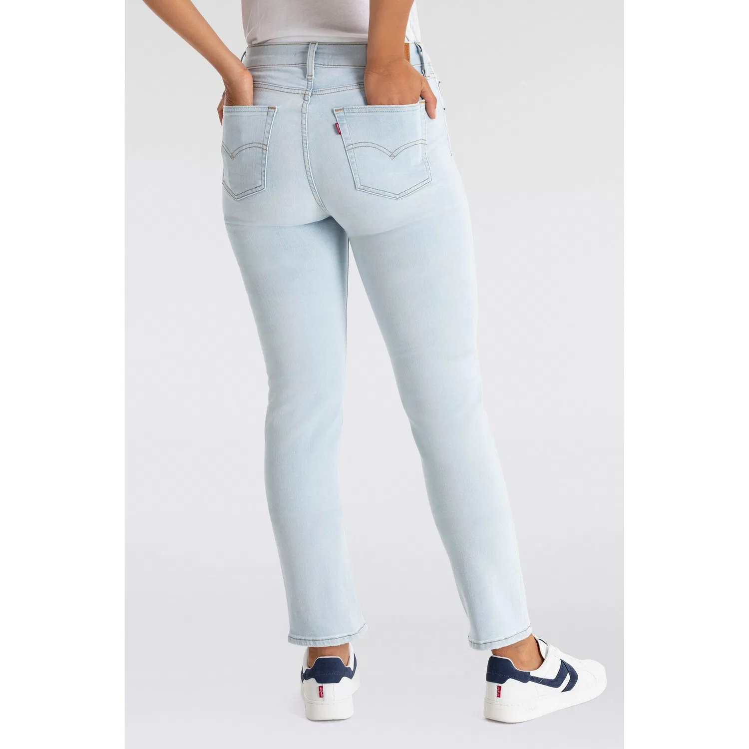 Женские джинсы прямого кроя с высокой талией Levi's, KINDA FRESH — фото 2