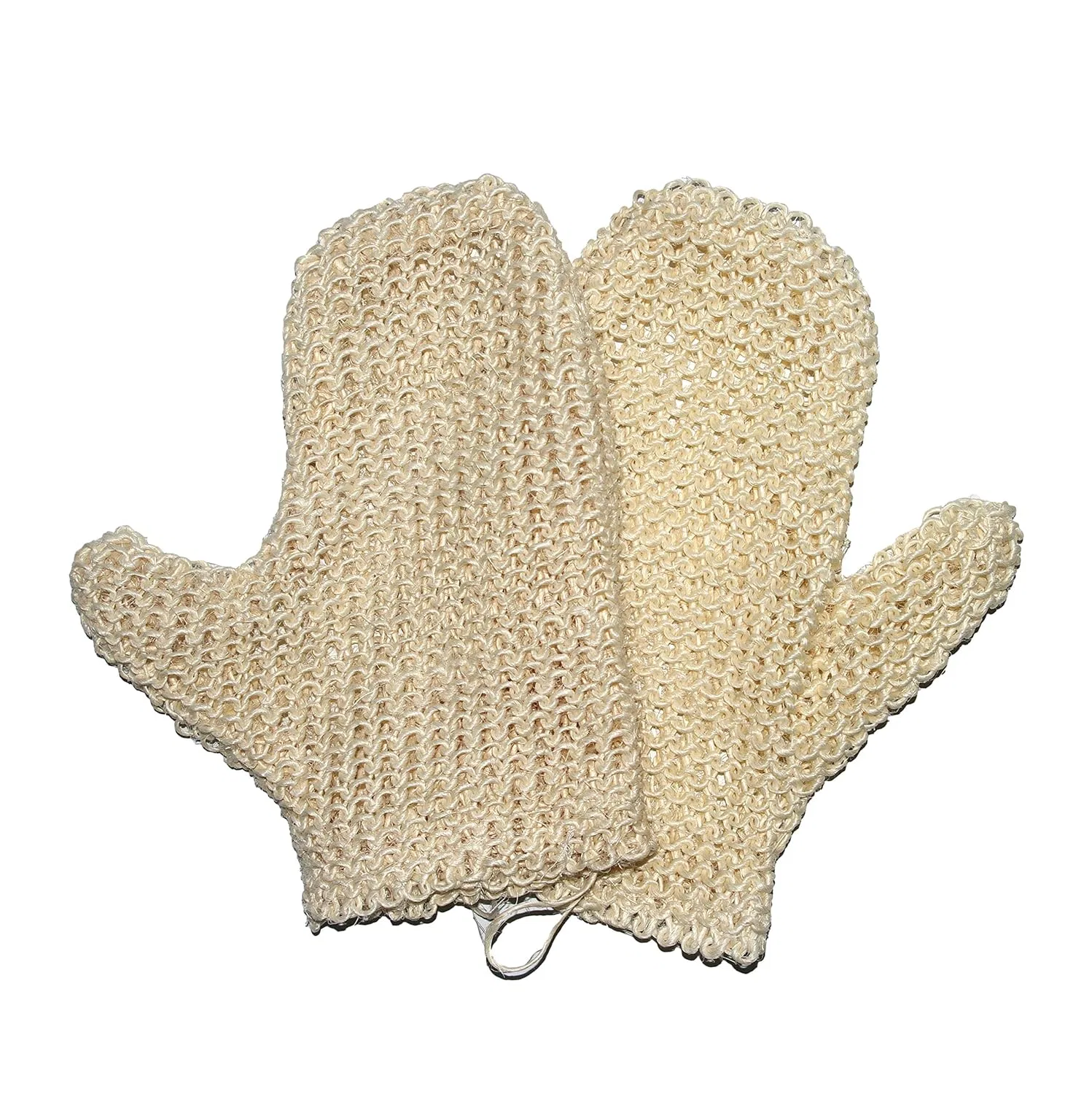 Мочалка из сизаля TTYBG, 2 шт, 23x12x2 см, Gelbes Weiß