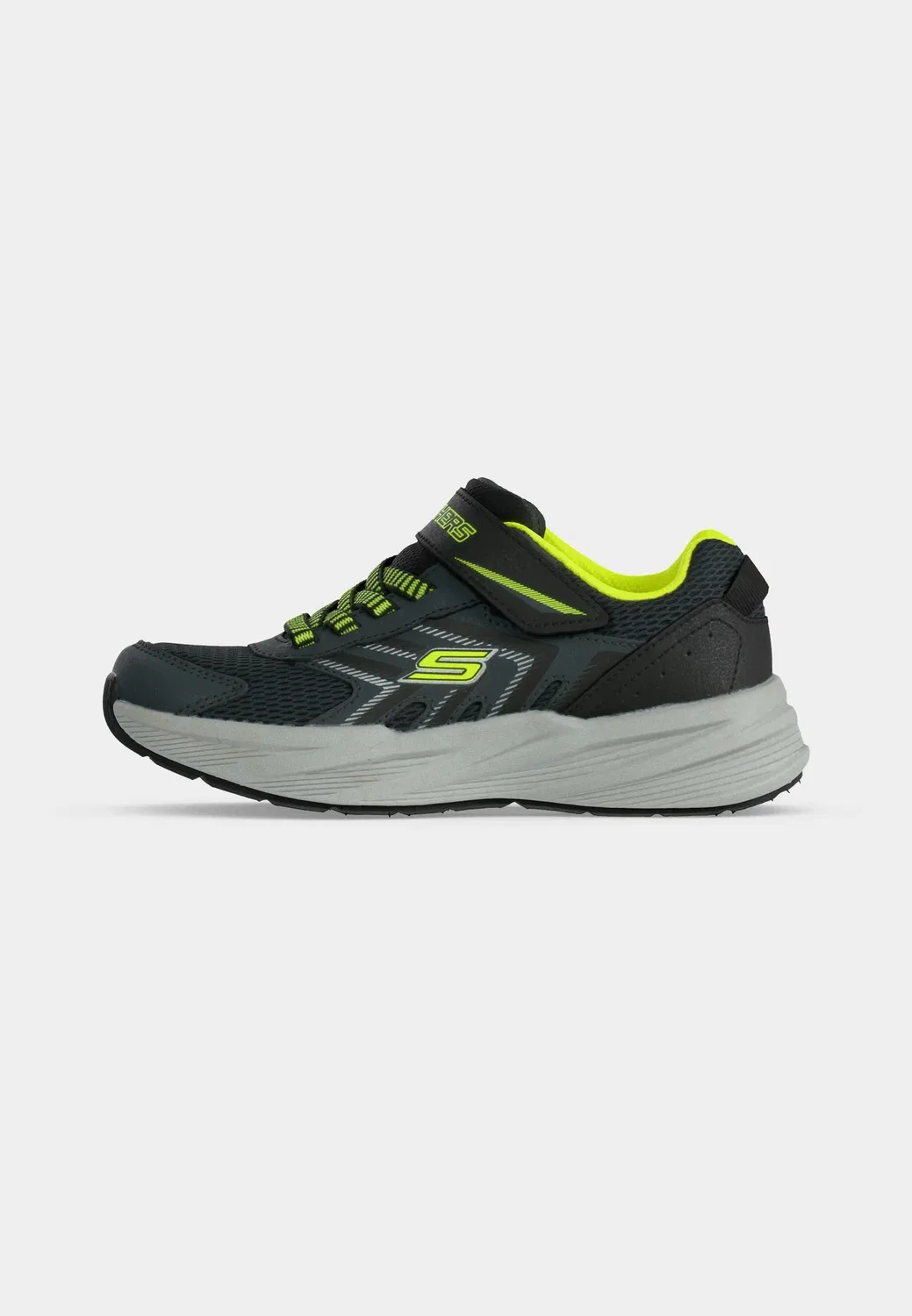 Протектор Microspec - кроссовки Skechers, Charcoal/Lime — фото 2