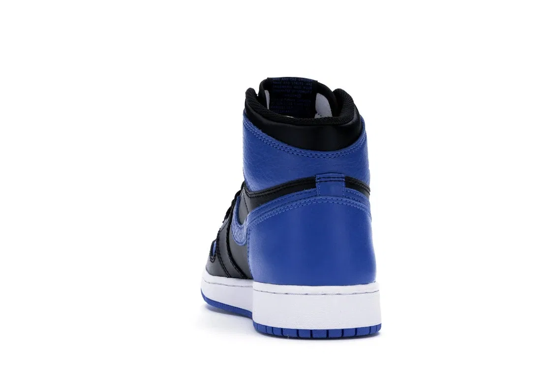 Детские кроссовки с ретро-дизайном Jordan 1 Retro Jordan, Black/Royal-White — фото 4