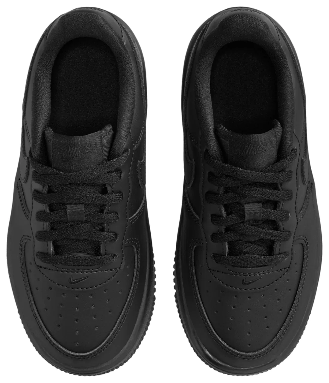 Кроссовки для мальчиков Air Force 1 Low Lace Nike, черный — фото 4