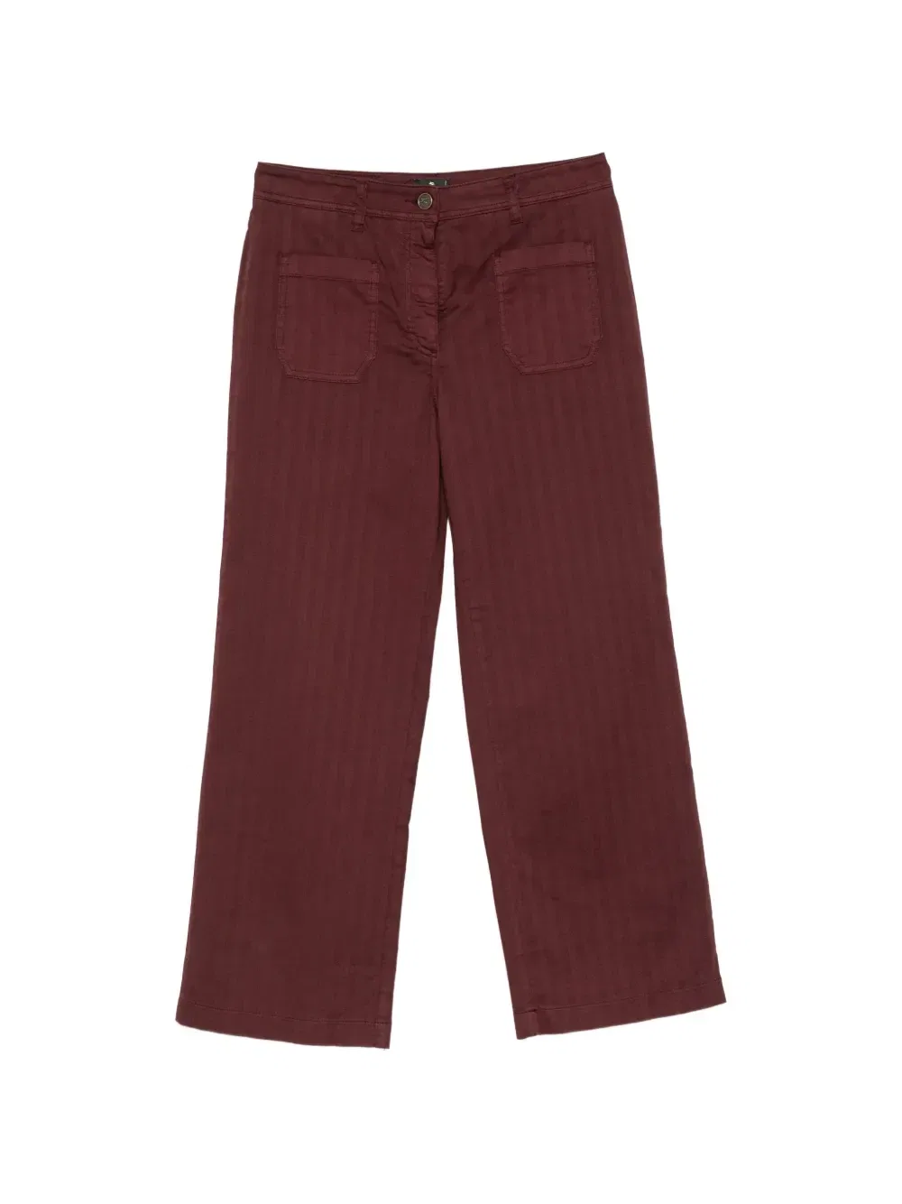 Брюки с накладными карманами Etro, красный